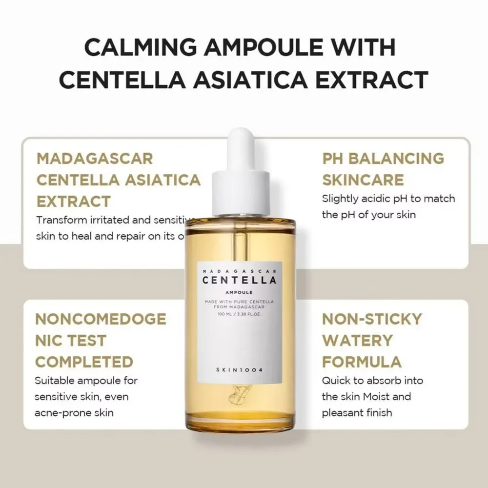 SKIN1004 Madagascar Centella Ampoule Korean Soothing for Sensitive Skin 55ML